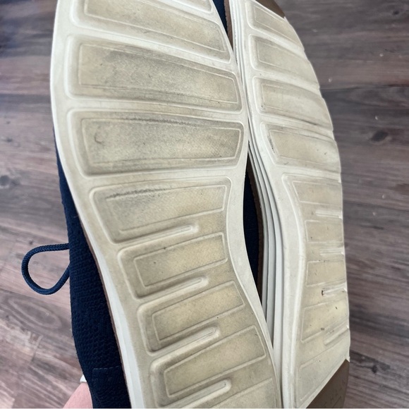 Cole Haan Shoes Men's 13 Navy Blue Stitchlite OriginalGrand Wingtip Oxfords - Picture 6 of 7